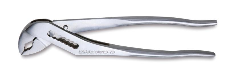 1048INOX - Slip joint pliers, boxed joints, made of stainless steel