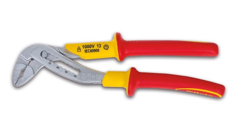 1048MQ - Slip joint pliers, boxed joint, insulated 1000V