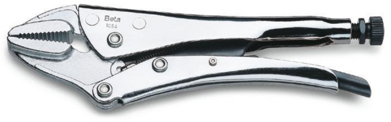1054 - Adjustable self-locking pliers, straight jaws