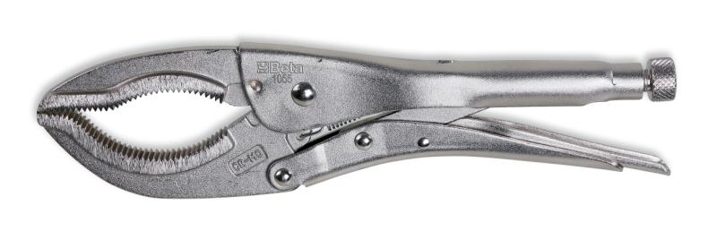 1055 - Adjustable self-locking pliers, curved jaws