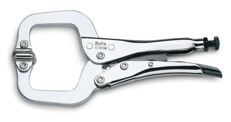 1062GM - Adjustable self-locking pliers with floating C-shaped jaws