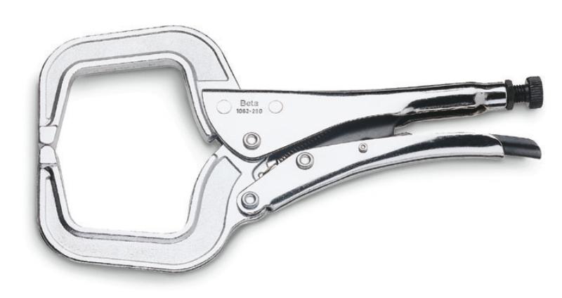 1062 - Adjustable self-locking pliers with C-shaped jaws