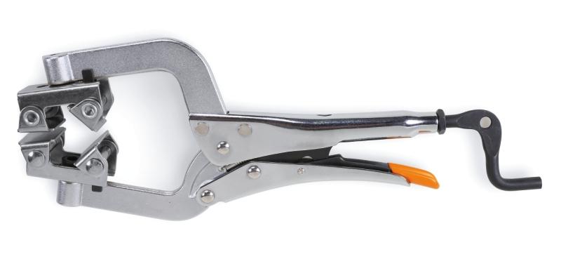 1067 - Adjustable self-locking pliers for pipes, articulated pipe clamping jaws