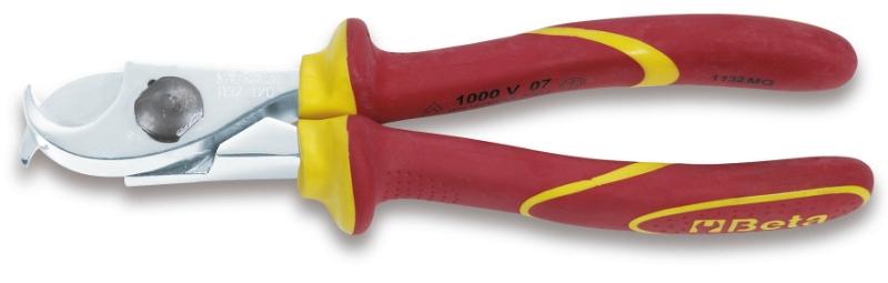 1132MQ - Cable cutter with insulated handles for copper and aluminium cables
