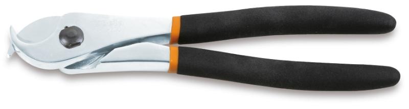 1132 - Cable cutters for insulated copper and aluminium cables, slip-proof double layer PVC coated handles