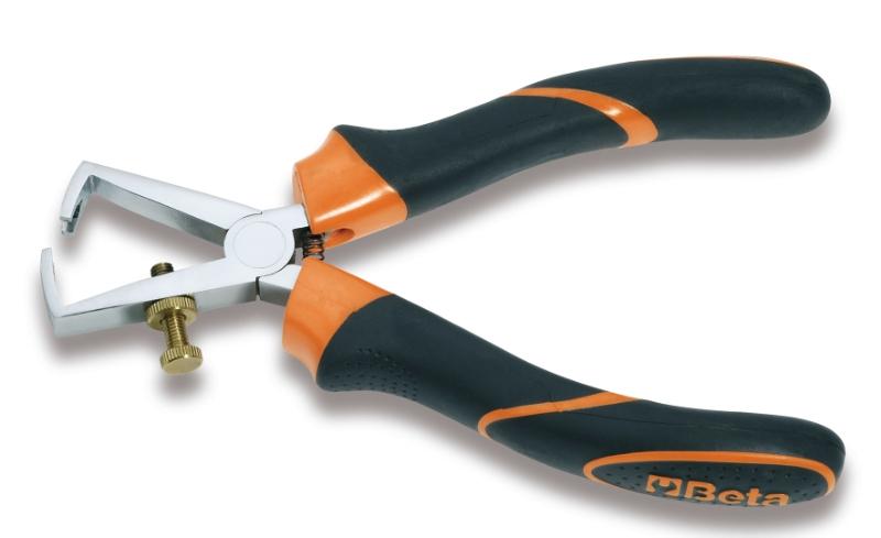 1142BM - Wire stripping pliers, bi-material handles
