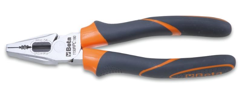 1150HPC - Heavy duty universal pliers with cutting edges made of M2 sintered steel