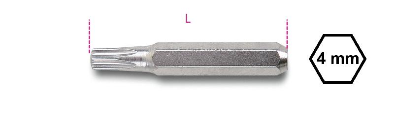 1256TX - 4-mm bits for Torx® head screws