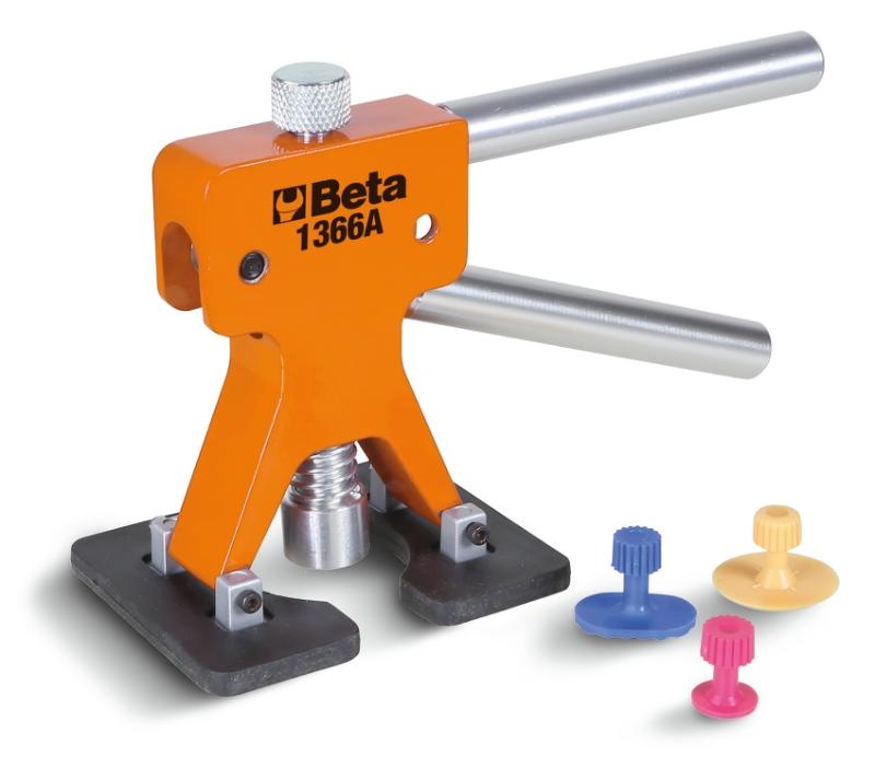 1366A - Dent puller with kit of 19 plastic glue tabs