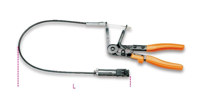 1472AU/P - Automatic hose ring pliers with extension
