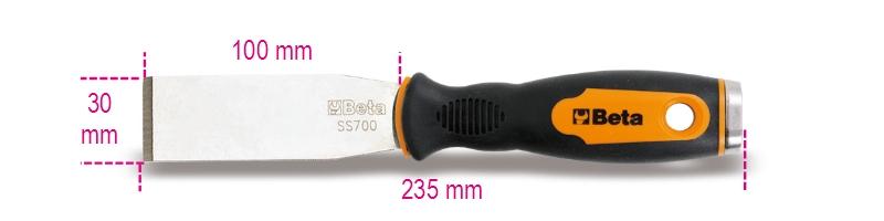 1479RB/1  - Straight putty knife scraper