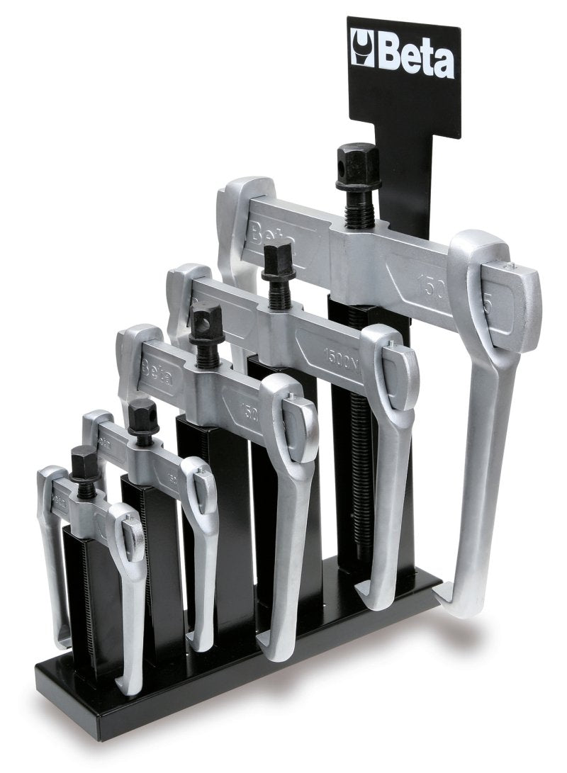 1500N/SP - Set of 6 universal pullers with 2 sliding legs (art. 1500N/…) with support