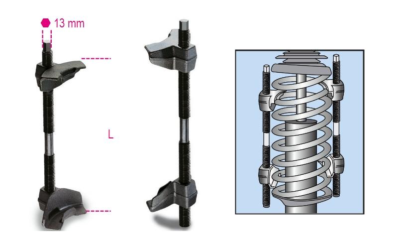 1556/1A  - Compressor for shock absorber springs