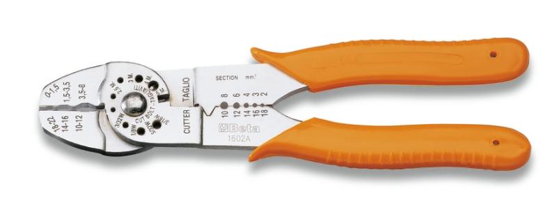 1602A - Crimping pliers for insulated terminals, standard model