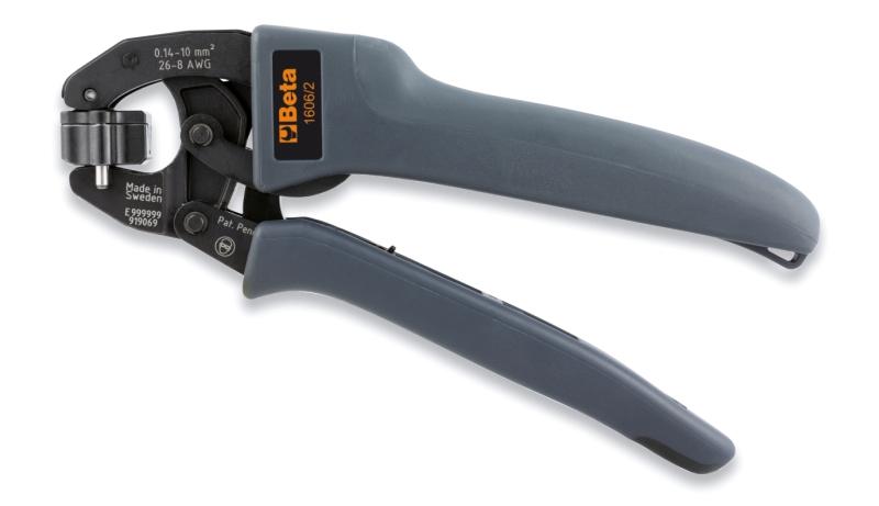 1606/2 - Heavy duty crimping pliers for cylindrical terminals
