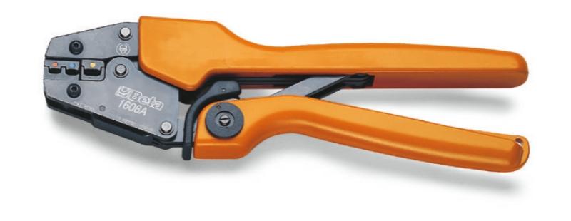 1608A - Heavy duty crimping pliers for insulated terminals