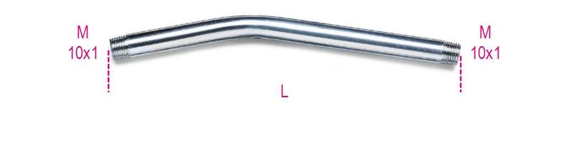 1750RC - Curved rigid hose