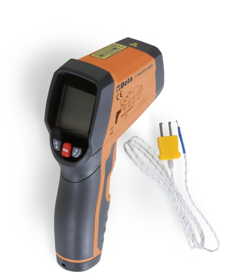 1760/IR1000 - Digital infrared thermometer with dual laser aiming system