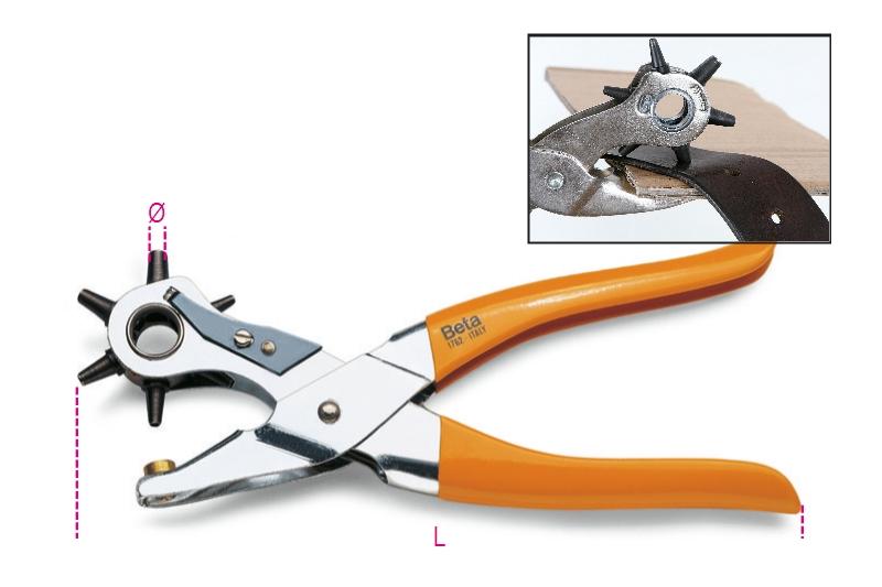 1762 - Revolving punch pliers