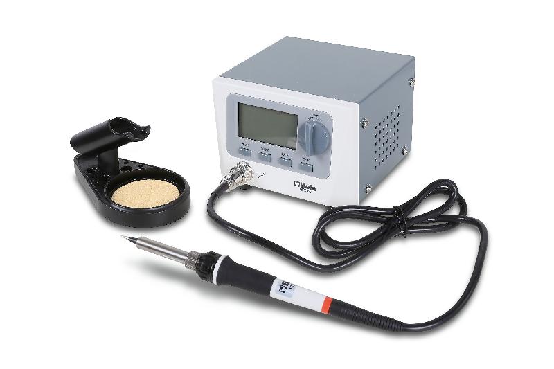 1823 60 - Digital soldering station supplied with soldering iron