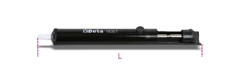 1830T - Dissoldering pipe with antistatic plastic (PTFE) nozzle