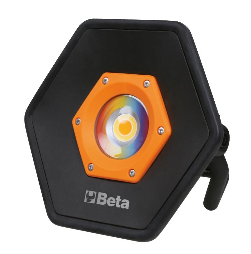 1837M - Rechargeable LED COLOUR MATCH spotlight, for visual colour control, high colour rendering index (CRI 96_), up to 2,000 lumens