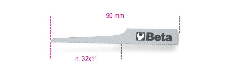 1942LR - Bimetal blades for air saw 1942A