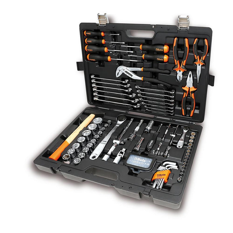 2047E/C108 - 1/4" & 1/2" Tools case with 108 general maintenance tools