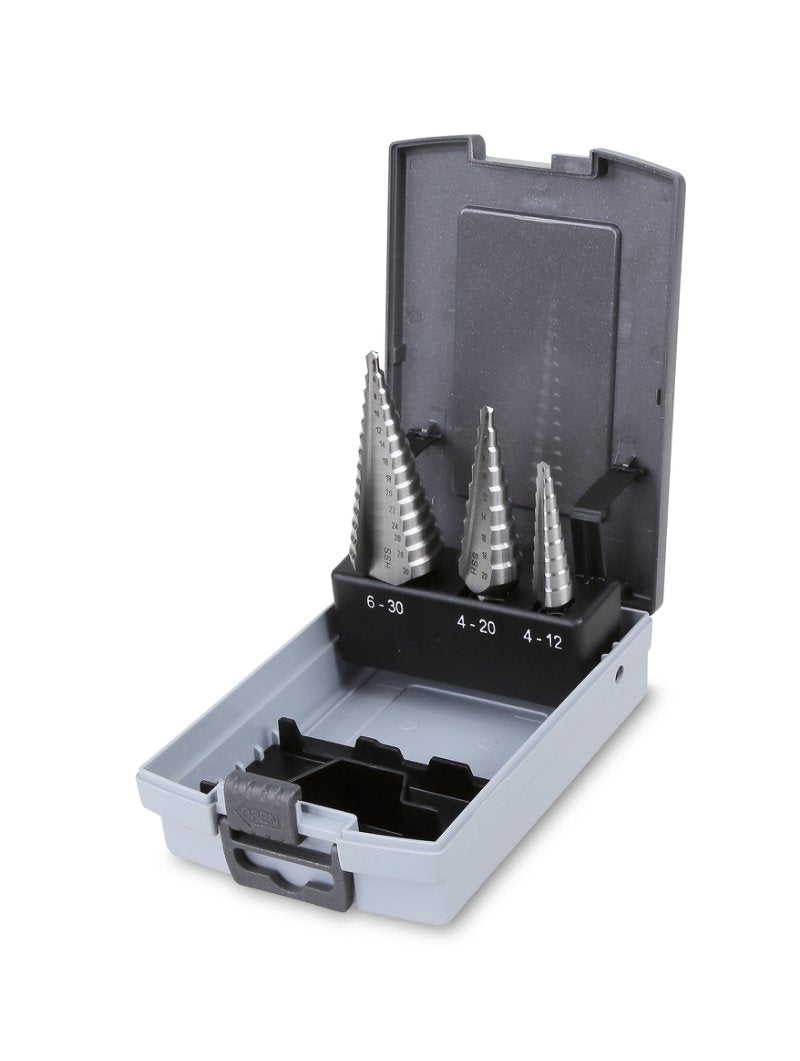 425/SP - Set of stepped drills (item 425) in case