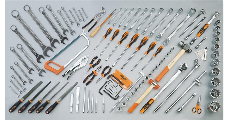 5902MT - Assortment of 106 tools for agricultural, building and earth-moving machinery