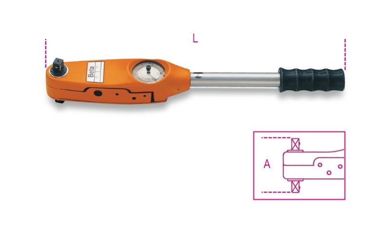 594 - Direct reading torque wrenches for right-hand and left-hand tightening torque accuracy: ±4%