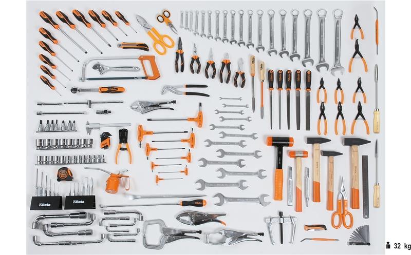 5957VI - Assortment of 162 tools