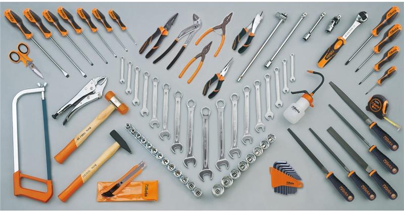 5958U - Assortment of 85 tools