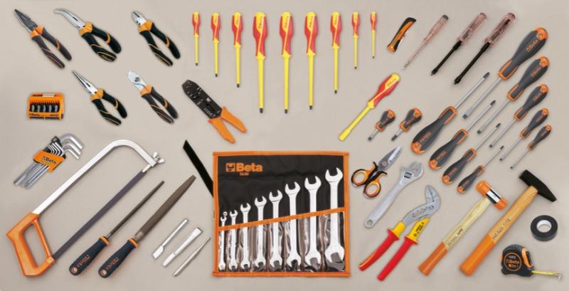 5980ET/A - Assortment of 70 tools
