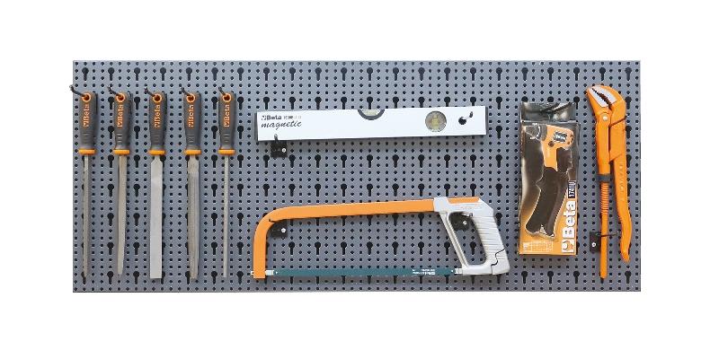 6600 M/548 - Assortment of 37 tools, with hooks without panel