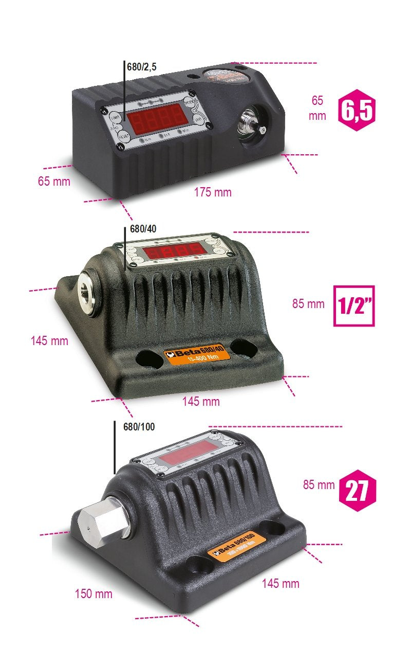 680 - Electronic digital torque meter
