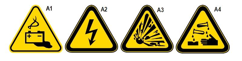 7109A - Aluminium warning signs