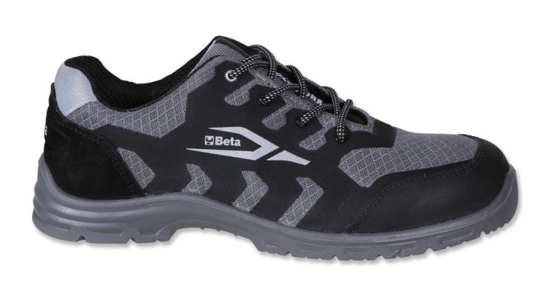 7217FG - Mesh shoe, highly breathable, with anti-abrasion insert in toe cap area