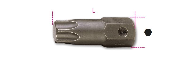 727/ES16TX - Impact bits for Torx® head screws, 16 mm drive