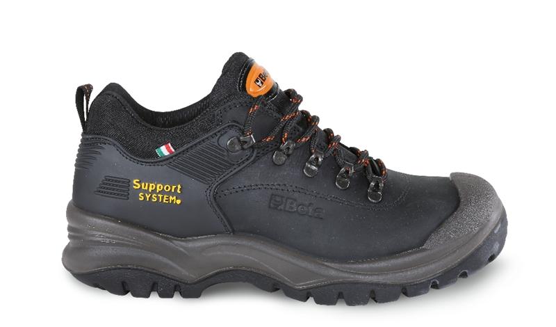 7293HN - Nubuck shoe, waterproof, with SUPPORT SYSTEM for lateral ankle support