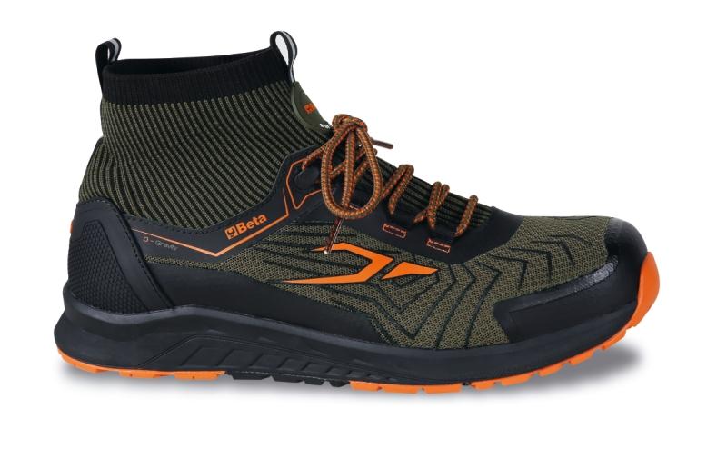 7355V - 0-Gravity lightweight mesh fabric ankle shoe, waterproof
