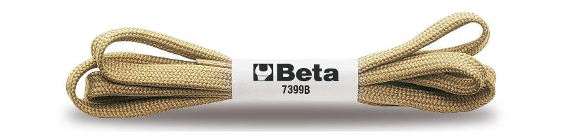 7399 B - 90-Pack 10 Pairs Of Laces Beige