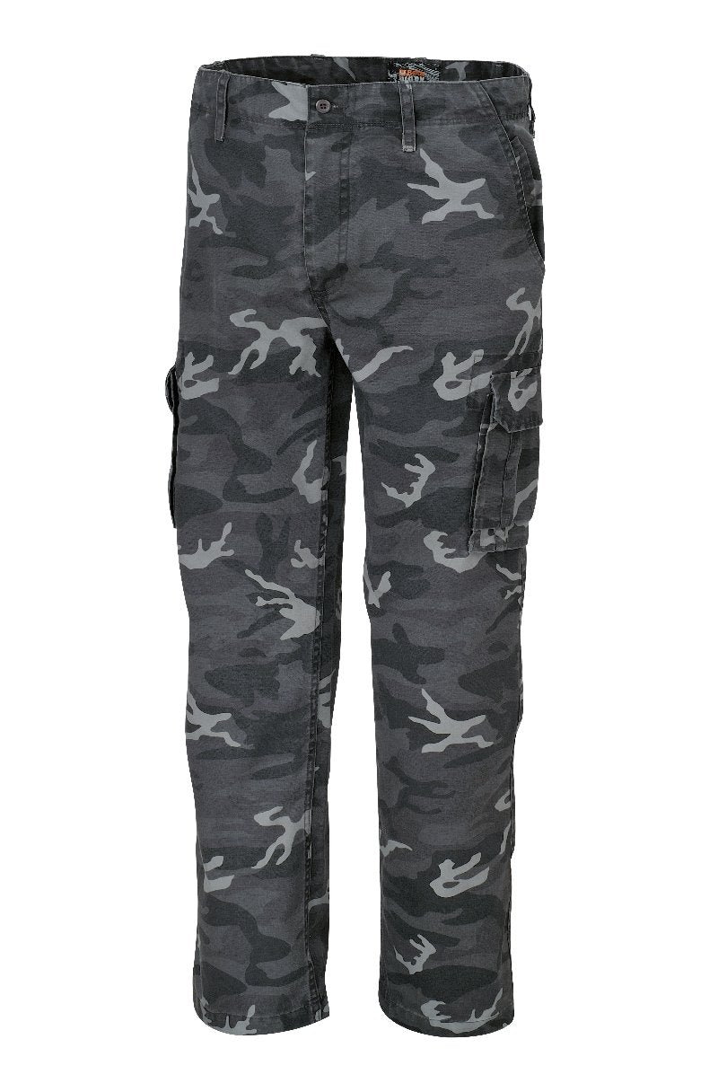 7505M/L -  Camouflage multipocket trousers 100% cotton twill, 260 g/m2