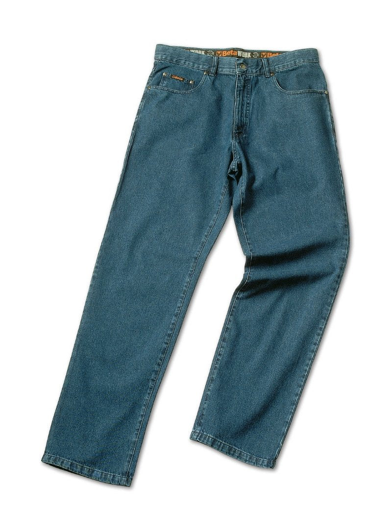 7521 D-BLUE/L - 5 - Pocket Jeans Denim