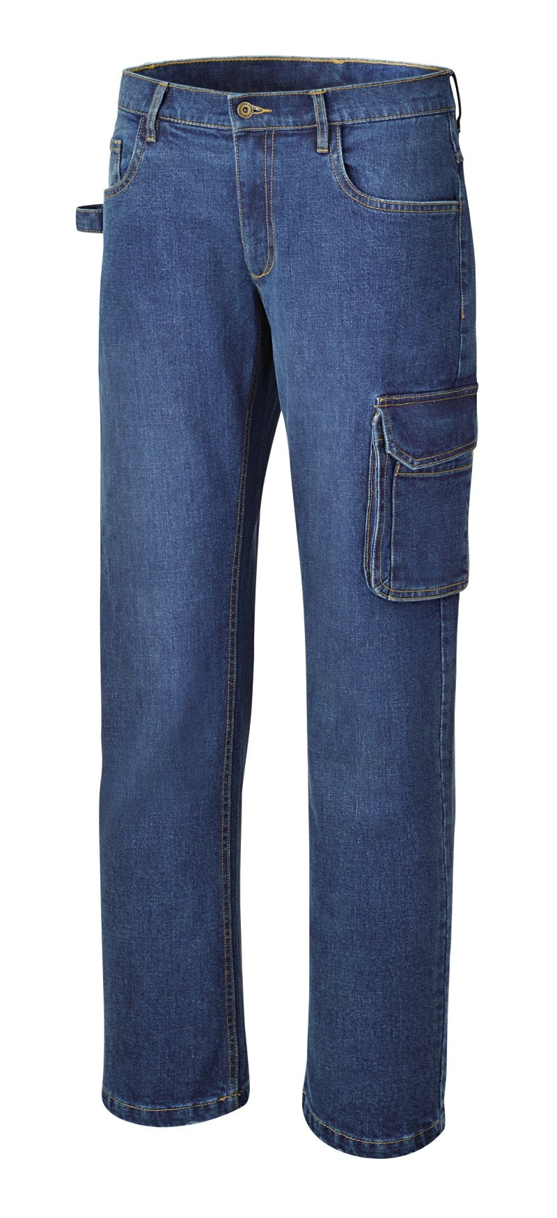 7528 - Stretch work jeans trousers