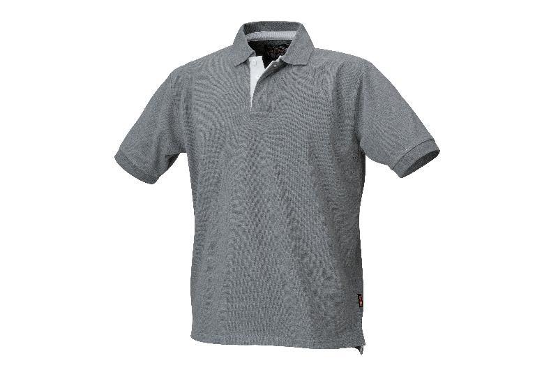 7546G-GREY/S - Three Button Polo Shirt