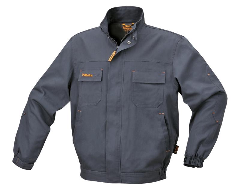 7939P GREY/S - Work Jacket Cotton