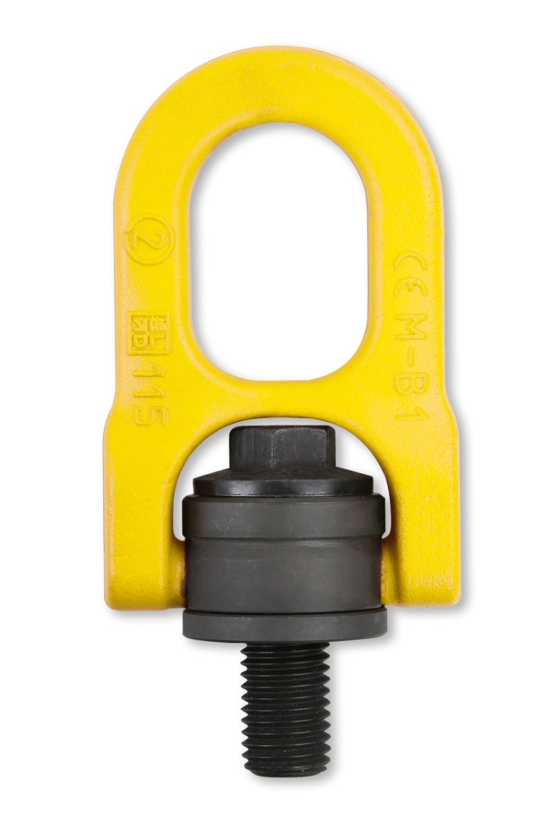 8049 - Adjustable lifting eyebolts, double swivel ring, high-tensile alloy steel