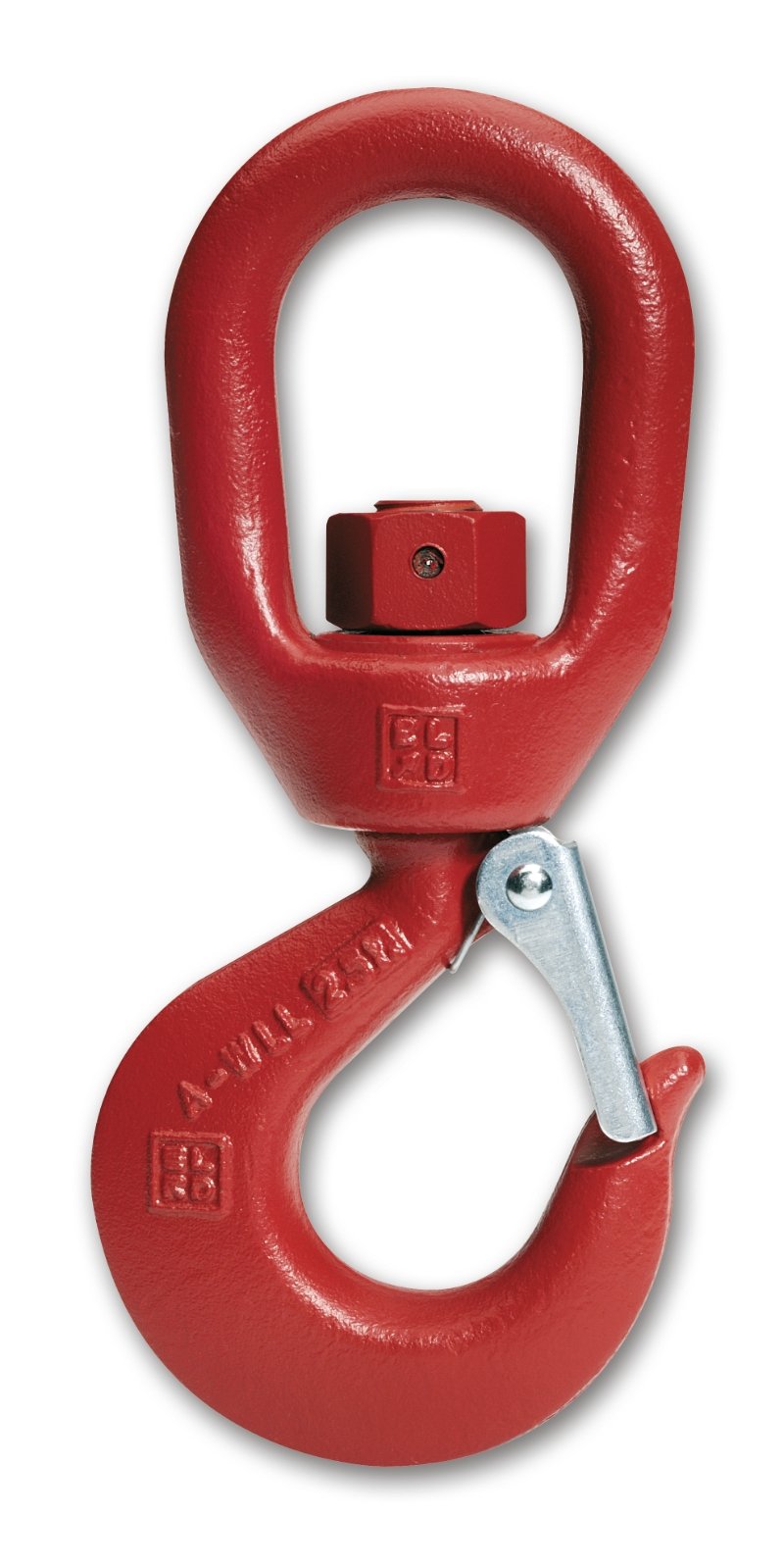 8064S - Swivel lifting hooks (not under load) carbon steel, painted