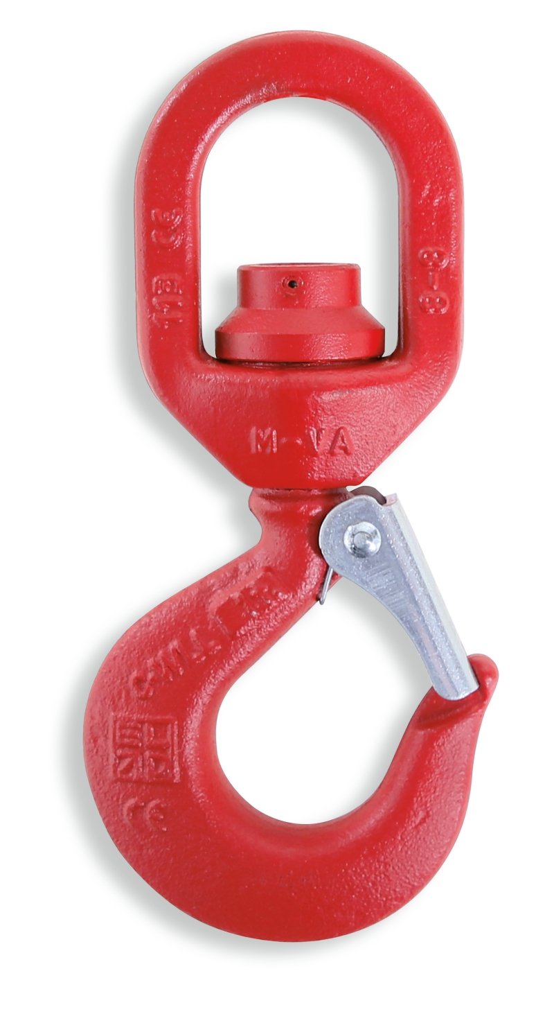 8065SC - Swivel load lifting hooks carbon steel, painted
